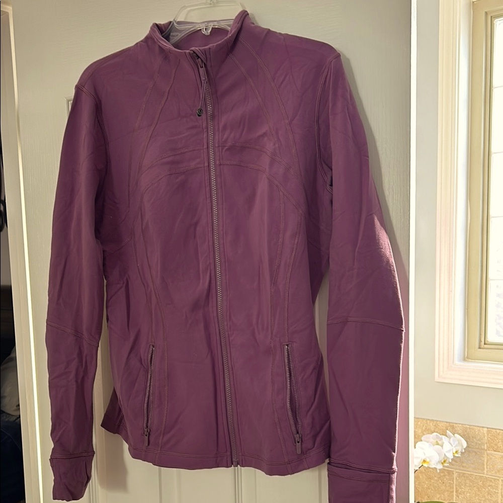 lululemon athletica Purple Zip-Up Hoodie
